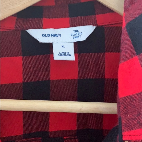 Classic red flannel shirt - Picture 2 of 3